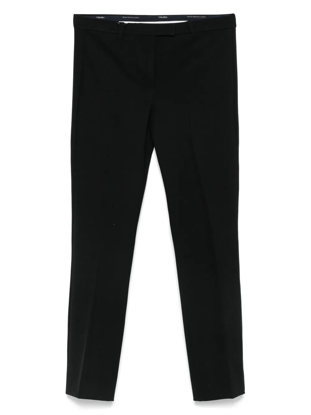 'S Max Mara クロップドパンツ - ブラック 'S Max Mara クロップドパンツ - ブラック
