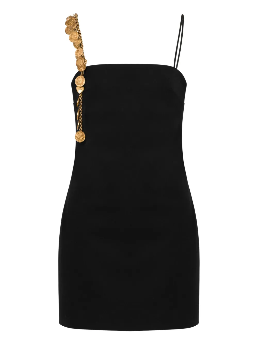 Moschino Verfraaide mini-jurk Zwart