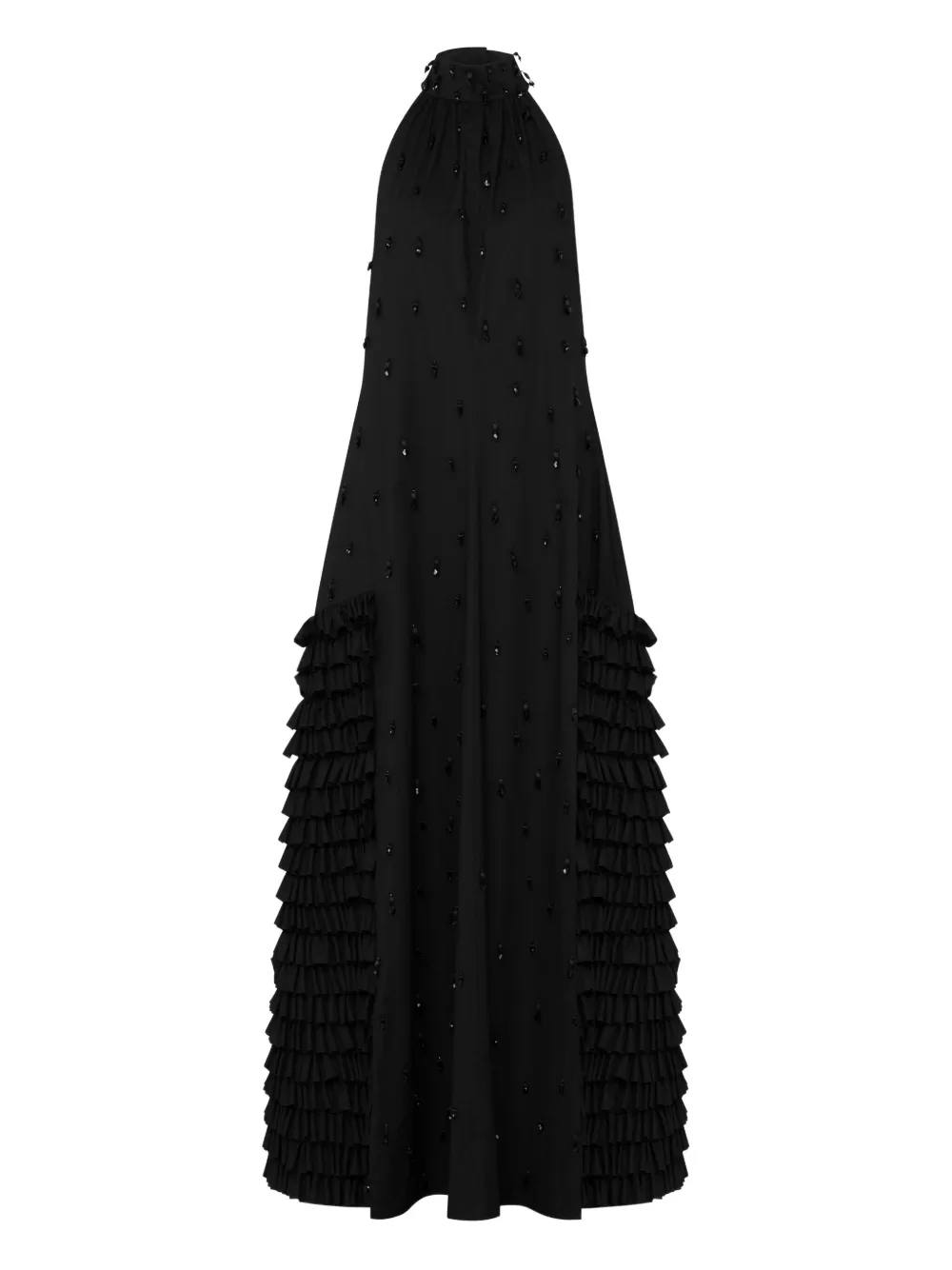 Moschino halterneck ruffled maxi dress | Evening Dresses | Image 2