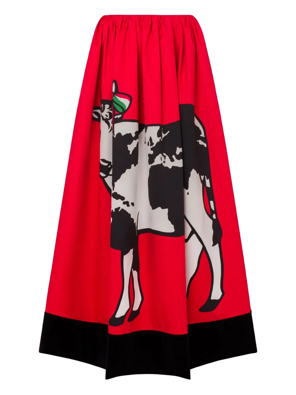 Moschino graphic-print maxi skirt | Full Skirts | Image 2