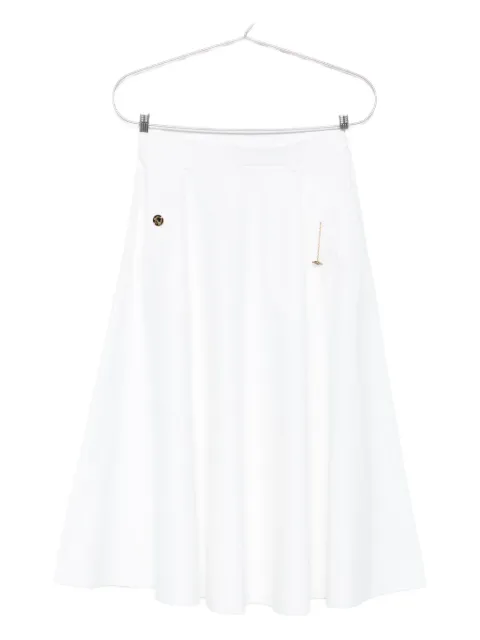Moschino chain-detail midi skirt