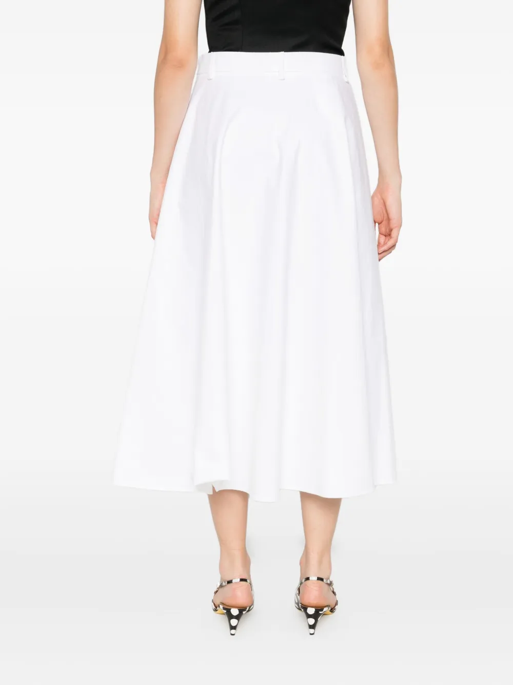 Moschino Mini-rok met kettingdetail Wit