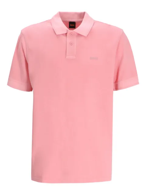 BOSS cotton polo shirt