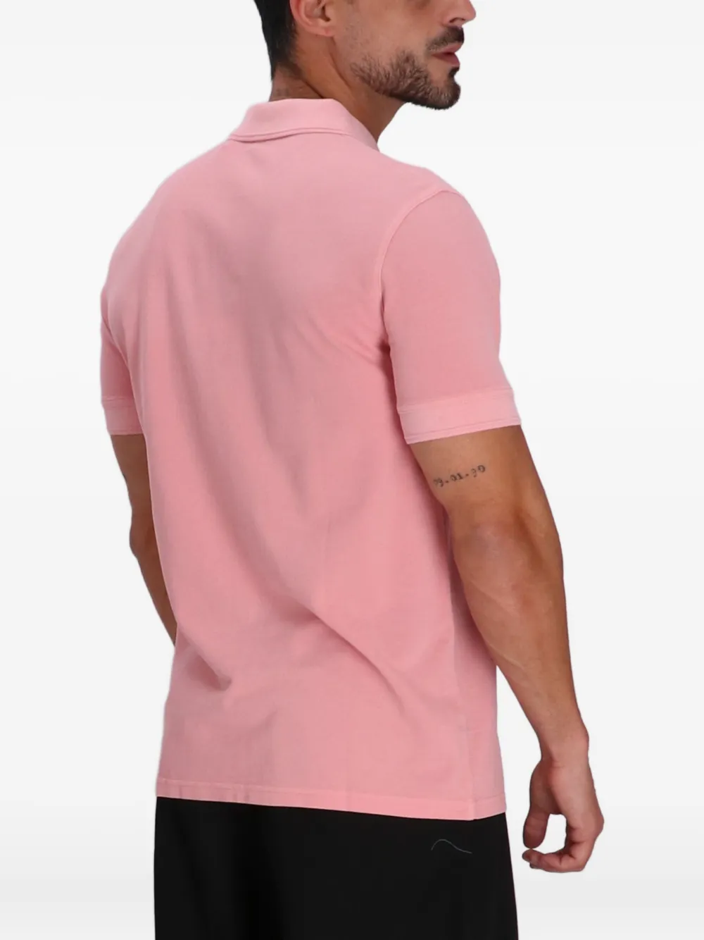 BOSS Katoenen poloshirt Roze