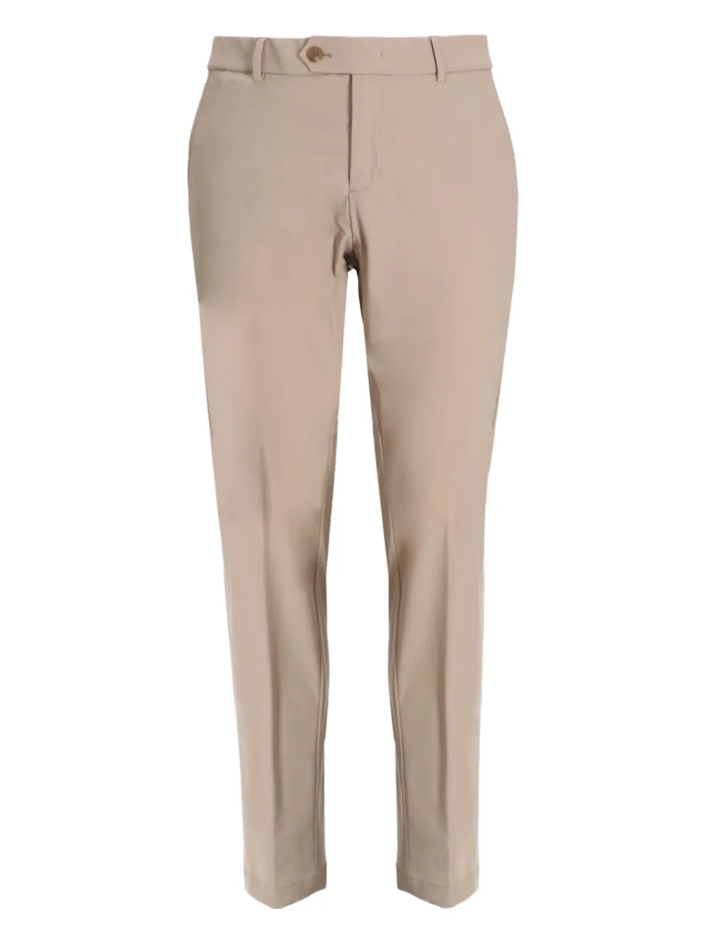 BOSS Geplooide chino Beige