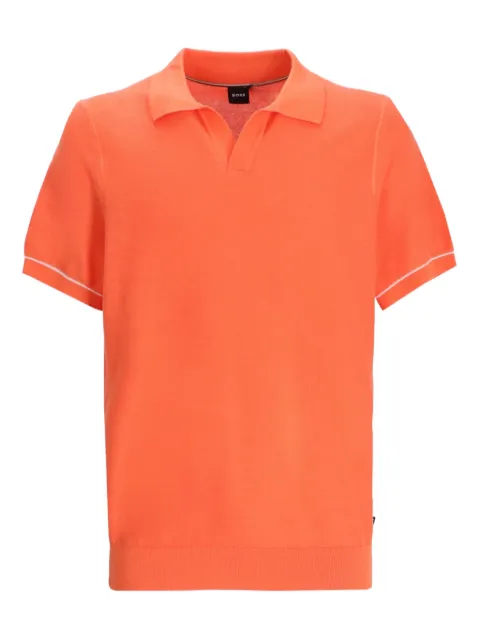 BOSS Johnny-collar T-shirt