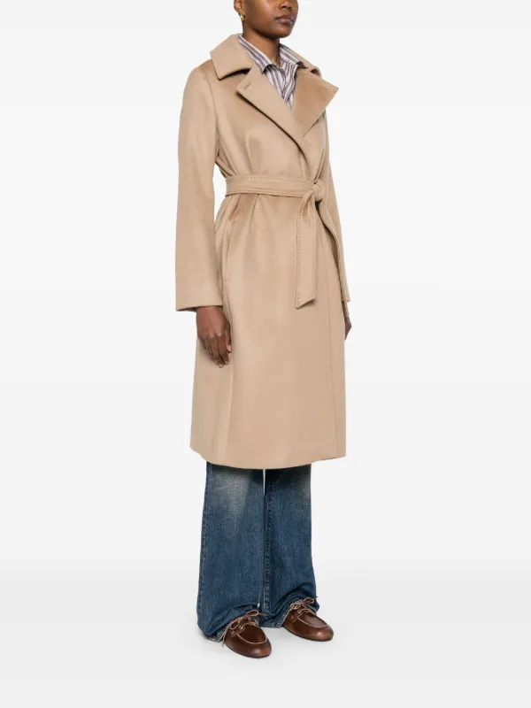 トレンチコート MAX MARA Women Trench Coats 2511011031600001 Brown Trench Coat Brown and Camel Woman | Max Mara