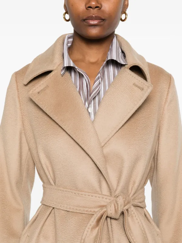 VIP【関税送料無料】希少 MAX MARA BEIGE EPOCHE TRENCH COAT 9021105406013-d-
