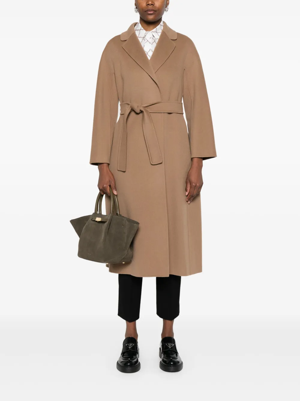 'S MAX MARA BELTED COAT