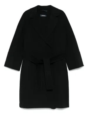 Max Mara Agamia Coat | Black | FARFETCH
