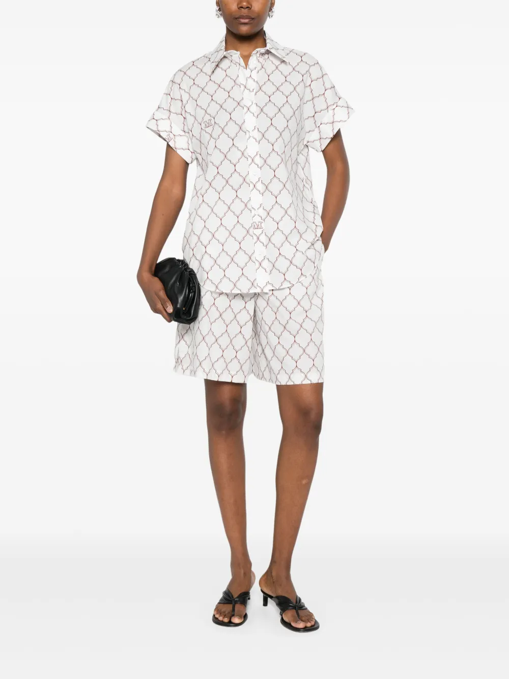 Max Mara cotton shirt - Wit