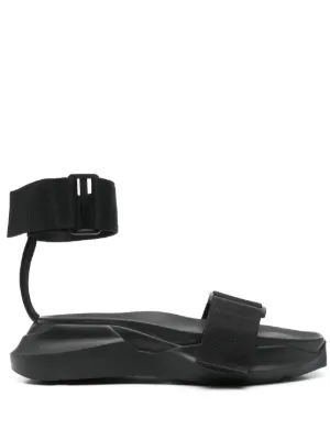 サンダル RICK OWENS Men Sandals RU01E5800 LLP09 BLACK RICK OWENS - SHOES - Rick Owens