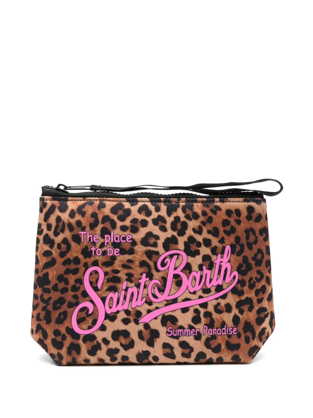 MC2 Saint Barth Wristlet make up bag | Brown | Image 1