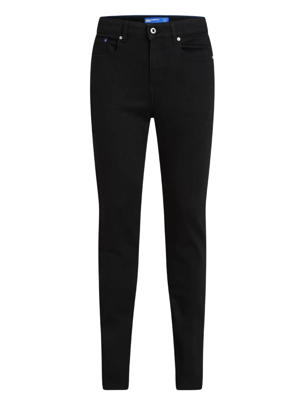 Karl Lagerfeld Jeans logo-patch jeans | Black | Image 1