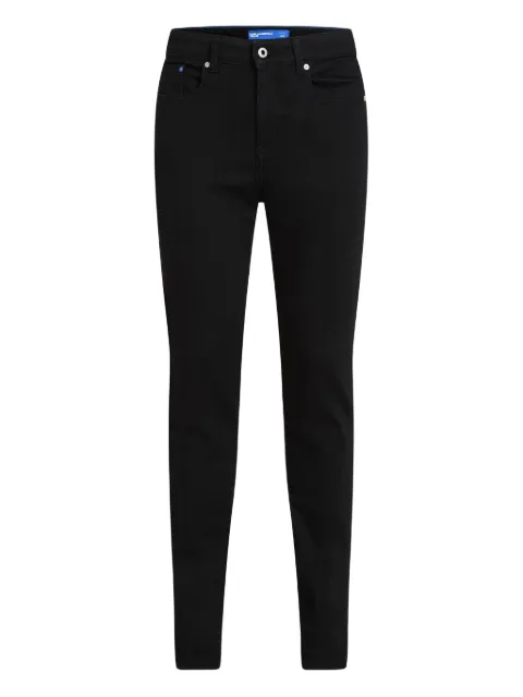 Karl Lagerfeld Jeans logo-patch jeans