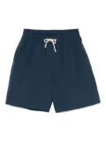 MC2 Saint Barth logo-patch swim shorts - Blue