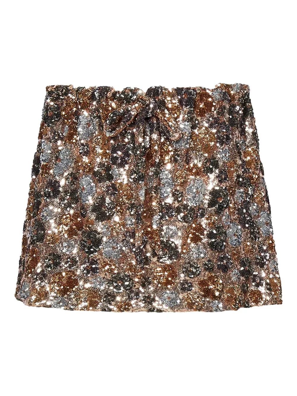 Nº21 sequin-embellished skirt | Brown | Image 1