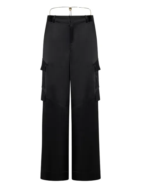 Danamé satin cargo pants