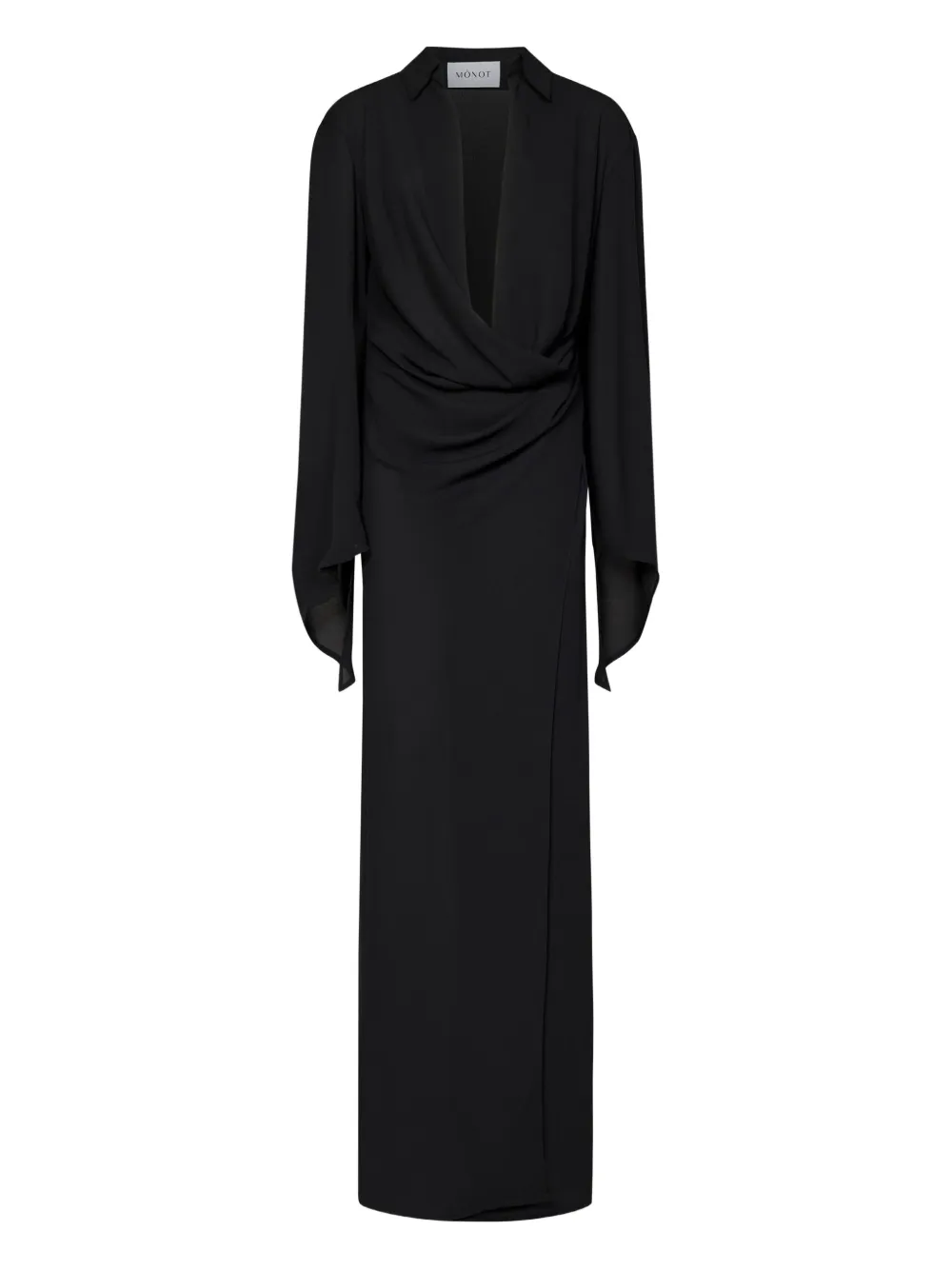 Mônot draped maxi dress