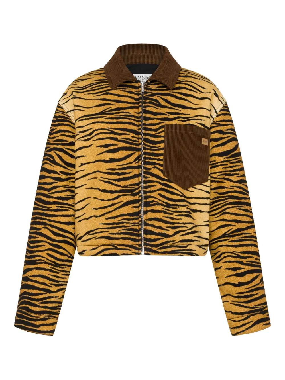 animal-pattern jacket