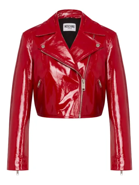 MOSCHINO JEANS cropped jacket