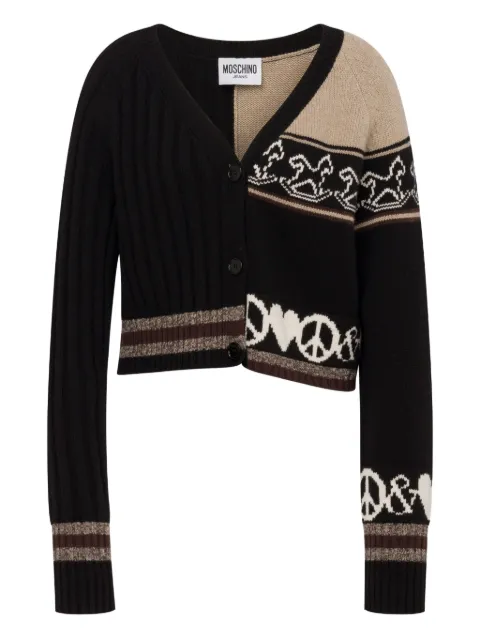 MOSCHINO JEANS Peace Love cardigan 