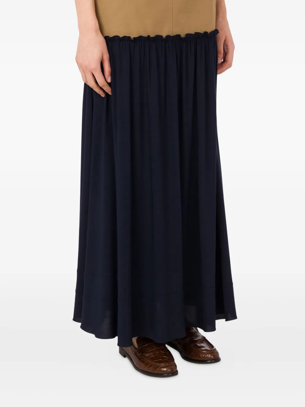 MOSCHINO JEANS cotton skirt - Blauw