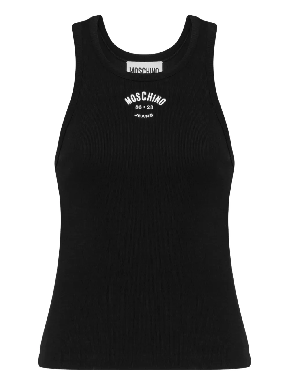 MOSCHINO JEANS COTTON TANK TOP 