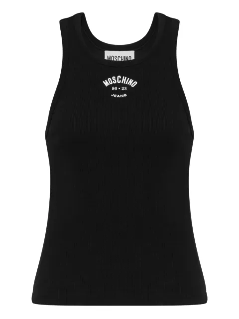 MOSCHINO JEANS cotton tank top