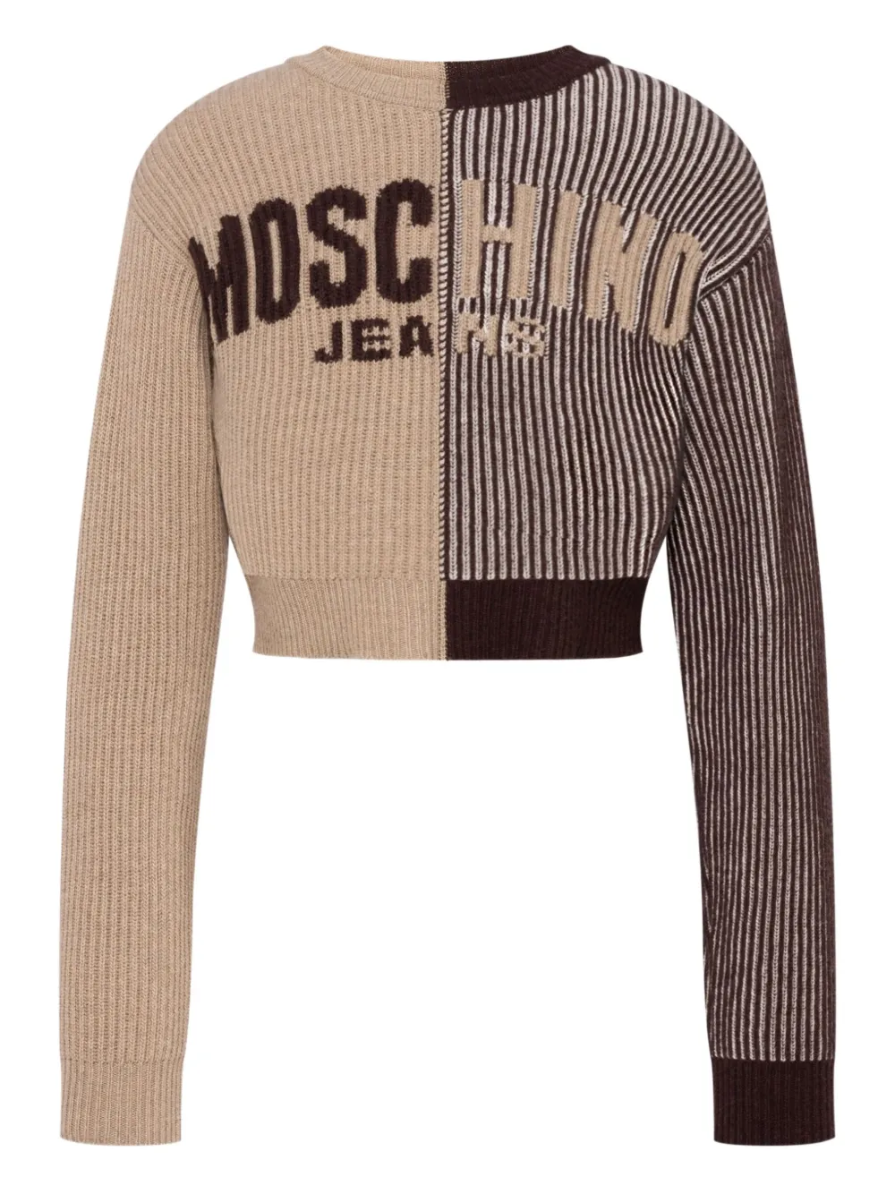 MOSCHINO JEANS Cropped trui Bruin