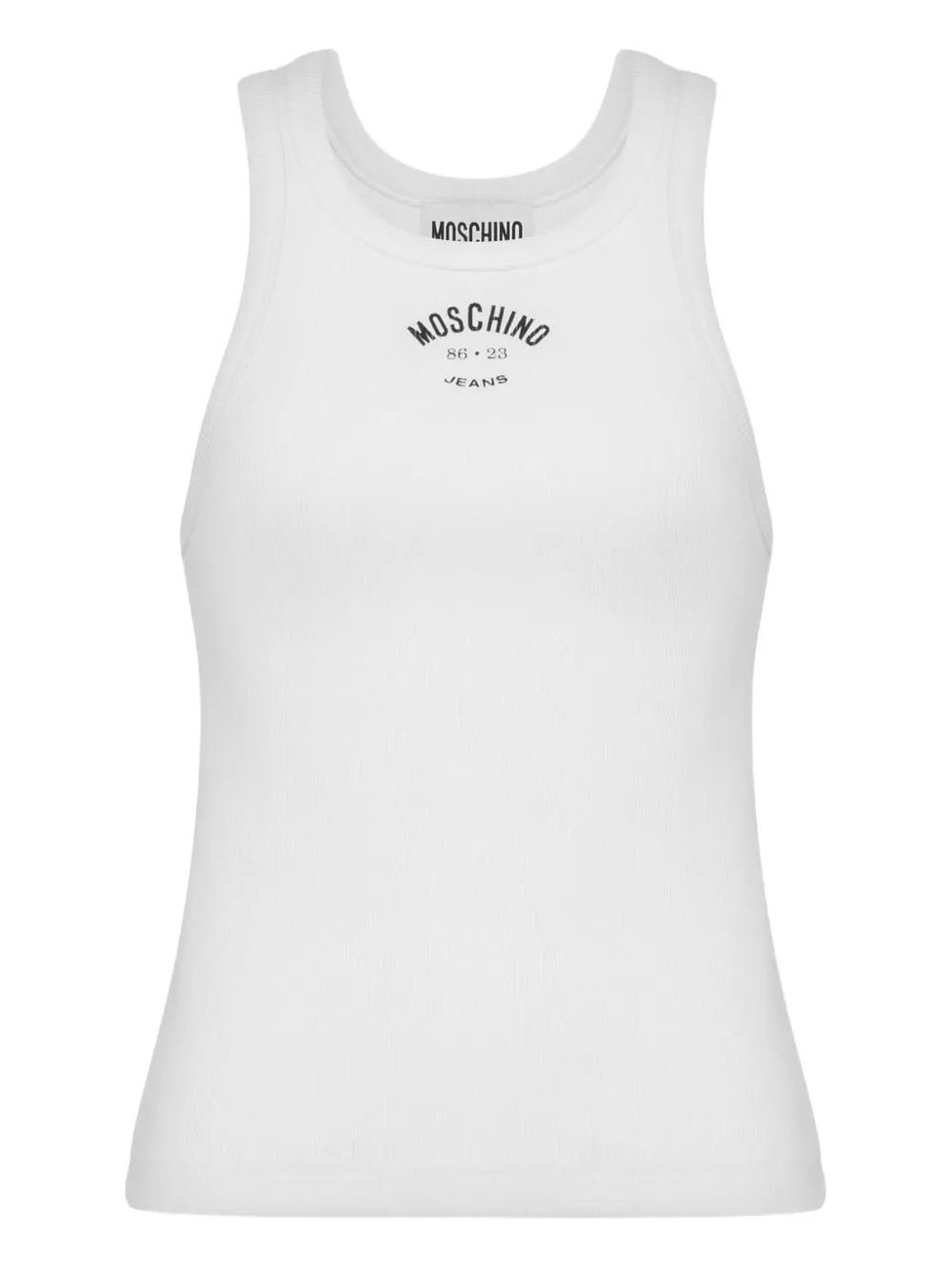 MOSCHINO JEANS COTTON TANK TOP