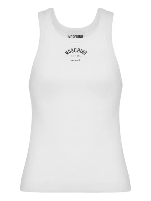 MOSCHINO JEANS cotton tank top