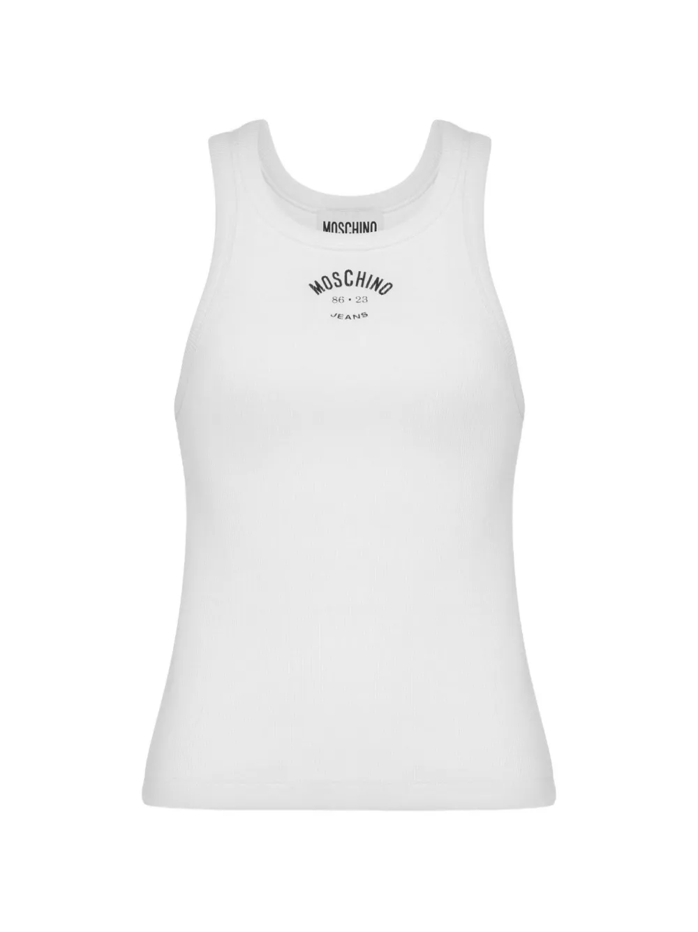 MOSCHINO JEANS Katoenen tanktop Wit