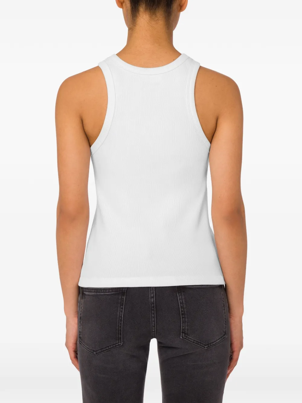 MOSCHINO JEANS Katoenen tanktop Wit