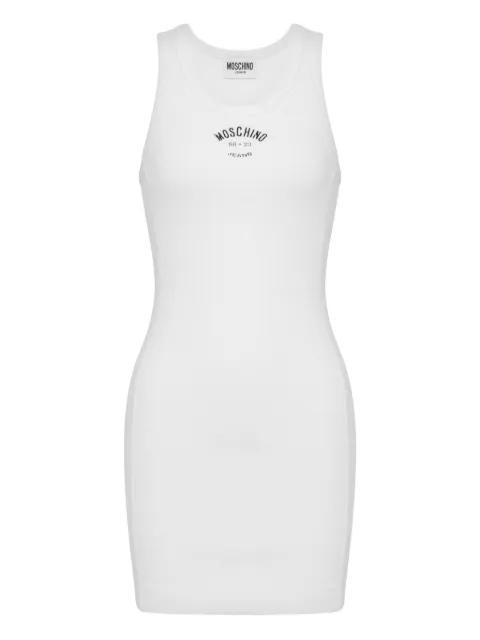 MOSCHINO JEANS ribbed mini dress 