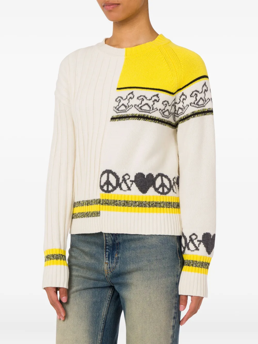 MOSCHINO JEANS patterned jumper | Suéteres | Image 2
