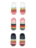 Paul Smith striped socks (pack of six) - White