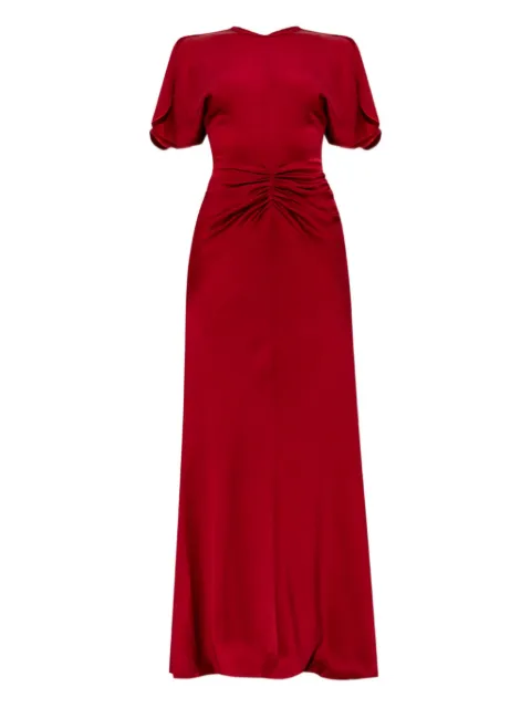 Victoria Beckham draped-detail maxi dress