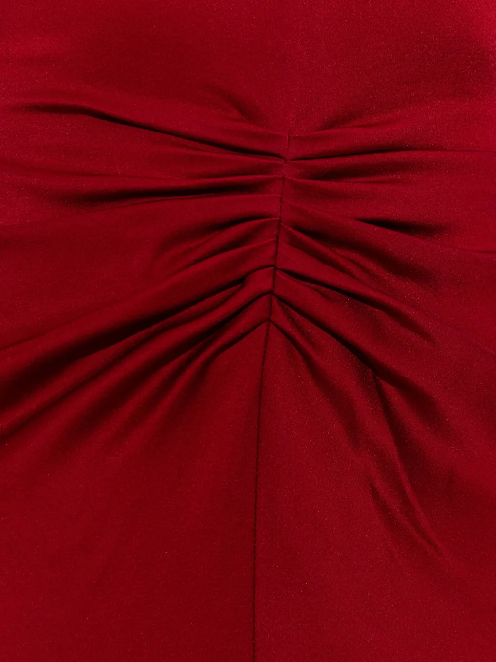 Victoria Beckham Maxi-jurk met gedrapeerd detail Rood