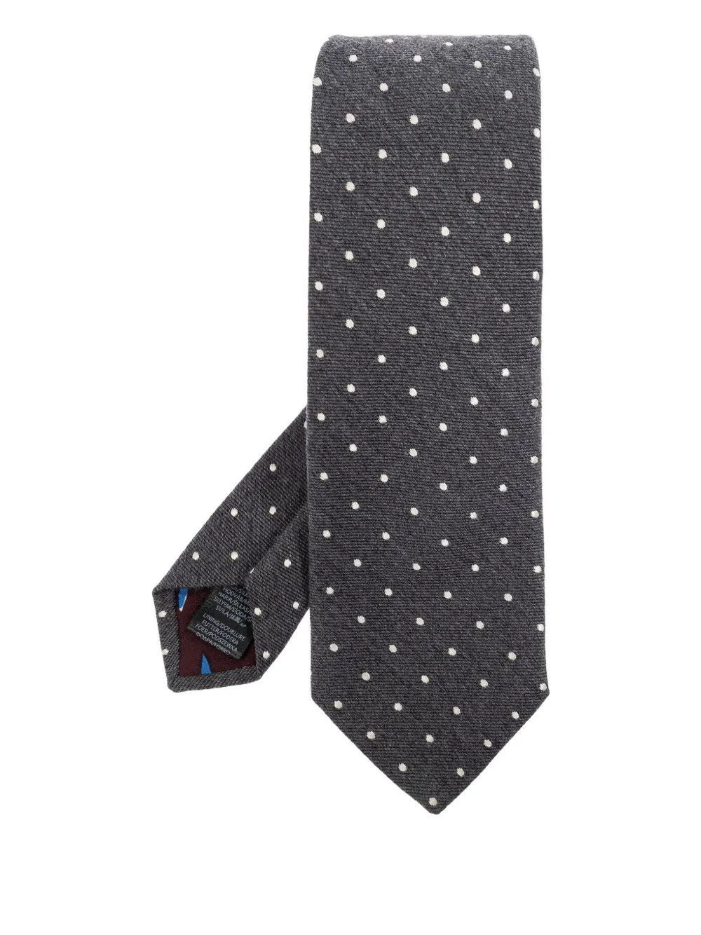 Paul Smith polka dot-print tie | Grey | Image 1