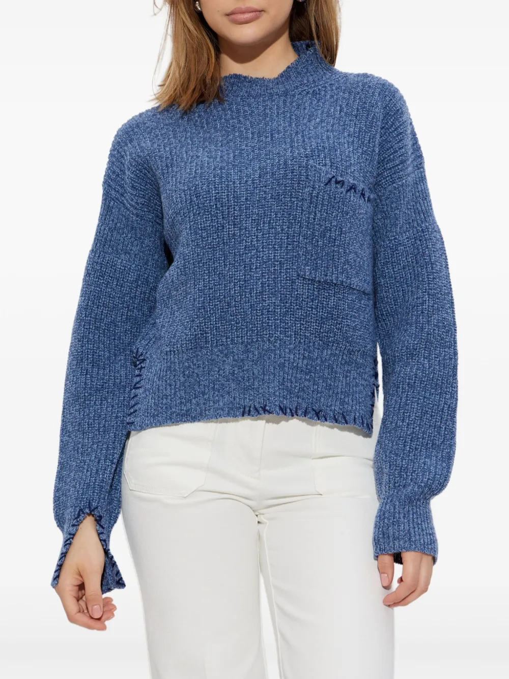 Marni Wollen trui Blauw