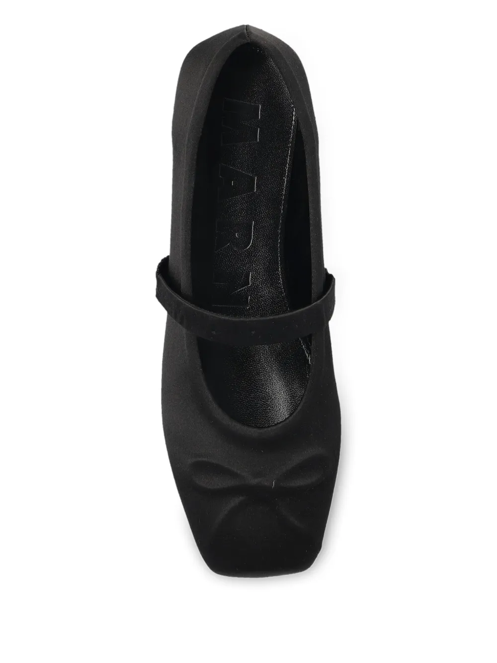 Marni leather ballet flats Black