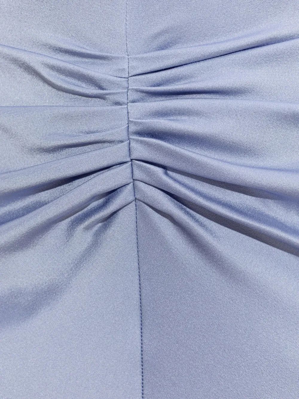 Shop Victoria Beckham Puff-sleeved Ruched Dress