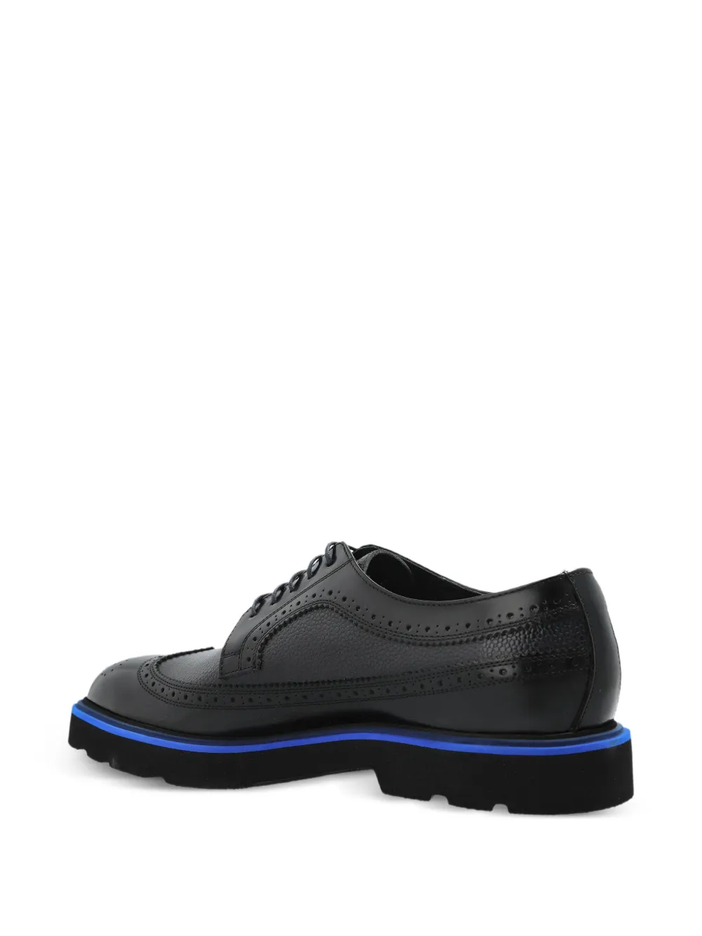 Paul Smith leather derby shoes Black