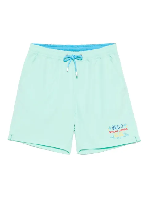 MC2 Saint Barth logo-patch swim shorts