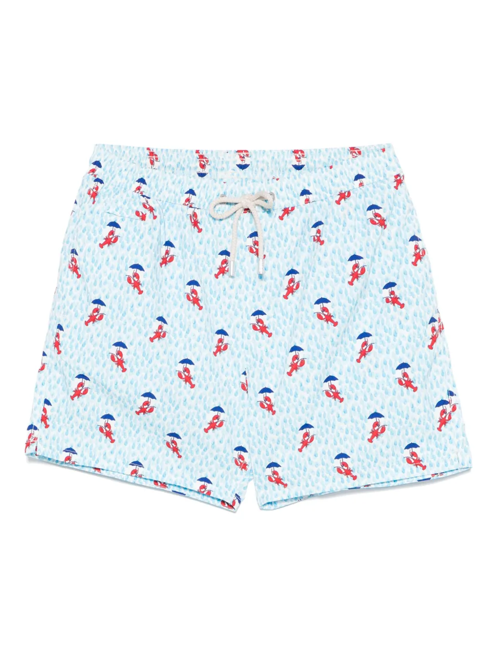 MC2 Saint Barth lobster-print swim shorts | Blue | Image 1