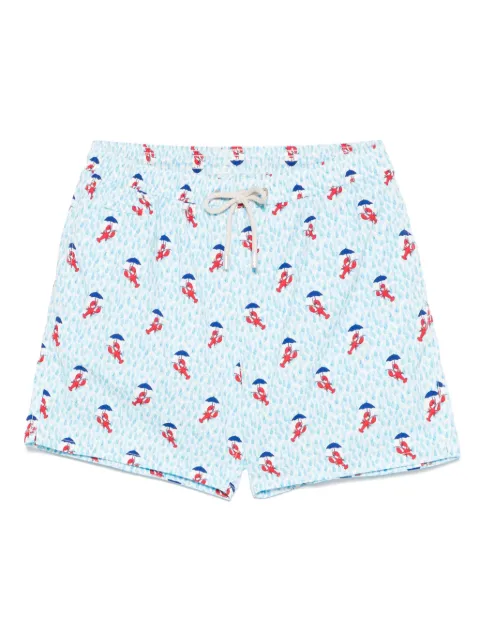 MC2 Saint Barth lobster-print swim shorts