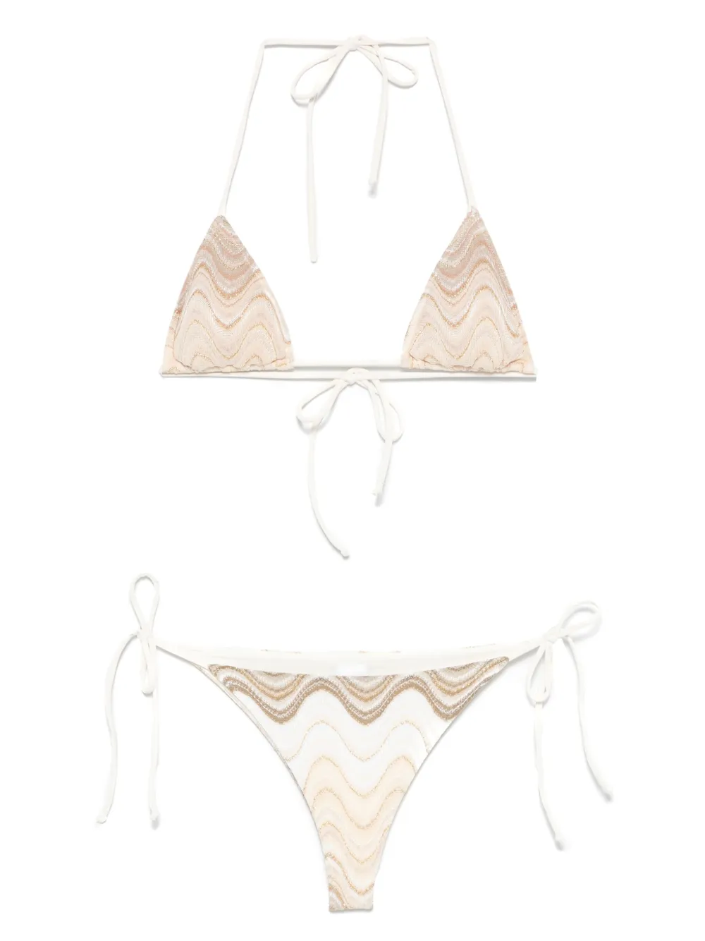MC2 Saint Barth triangle-cup bikini | Neutrals | Image 1