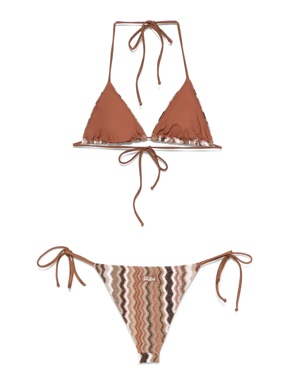 MC2 Saint Barth zigzag-motif bikini | Bikinis | Image 2