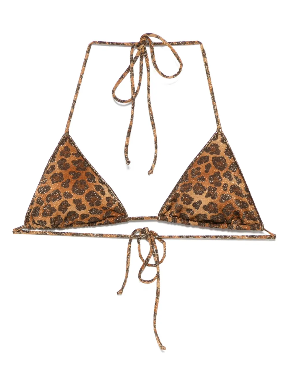 MC2 Saint Barth Leah Lurex bikini | Brown | Image 1